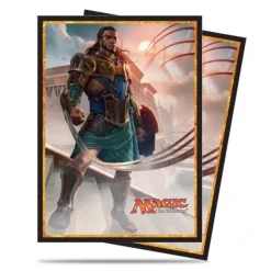 Cards>Magic the Gathering: Amonkhet Deck Protector Sleeves (80) 1 - Gideon - Your Source for Gaming Essentials