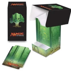 Cards>Magic the Gathering Mana Series 5 Forest Full View Deck Box with Tray - Your Source for Gaming Essentials
