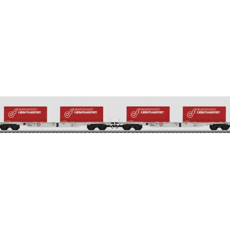 Online Marklin 47083 HO Danish DSB/AAE Era V Type Sgnss 4-Axle Container Flatcar - Your Source for Gaming Essentials Trains