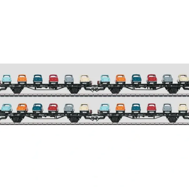 Best Marklin 45098 HO German Federal Railroad DB Sm 24 Flatcar 4-Pack - Your Source for Gaming Essentials Trains
