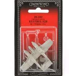 Tabletop Miniatures>Mcdonnell S2B Kestrel #20-102 Crimson Skies RPG Metal Ral Partha Figure - Your Source for Gaming Essentials