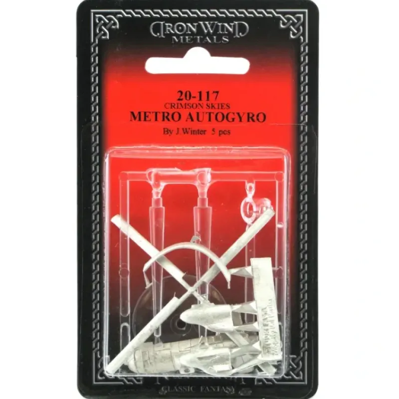 Tabletop Miniatures>Metroliner Autogyro #20-117 Crimson Skies RPG Metal Ral Partha Figure - Your Source for Gaming Essentials