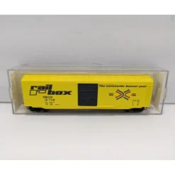 Micro-Trains 03900020 N Railbox 40' Single Door Double Sheathed Boxcar #14708 LN/Box - Your Source for Gaming Essentials Trains