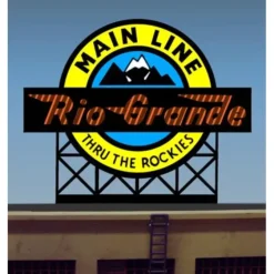 Miller Engineering 440602 HO/N Denver & Rio Grande Western Animated Billboard - Your Source for Gaming Essentials* Outlet