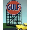 Miller Engineering 6081 HO/O Animated Neon Billboard Gulf Gasoline - Your Source for Gaming Essentials* Outlet