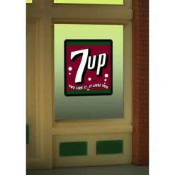 Miller Engineering 8945 HO/O 7up Window Sign - Your Source for Gaming Essentials* Hot