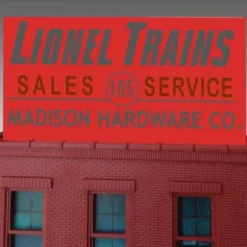 Miller Engineering 441012 N/HO Madison Hardware Animated Neon Billboard - Your Source for Gaming Essentials* Outlet