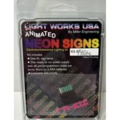 Miller Engineering 14821-L HO Scale Hotel Neon Sign Lighting Kit - Your Source for Gaming Essentials* Hot