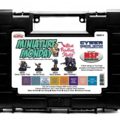 Tabletop Miniatures>Miniature Monday: Cyber Police (November 2020 - 8 Paints and 4 Miniatures) - Your Source for Gaming Essentials