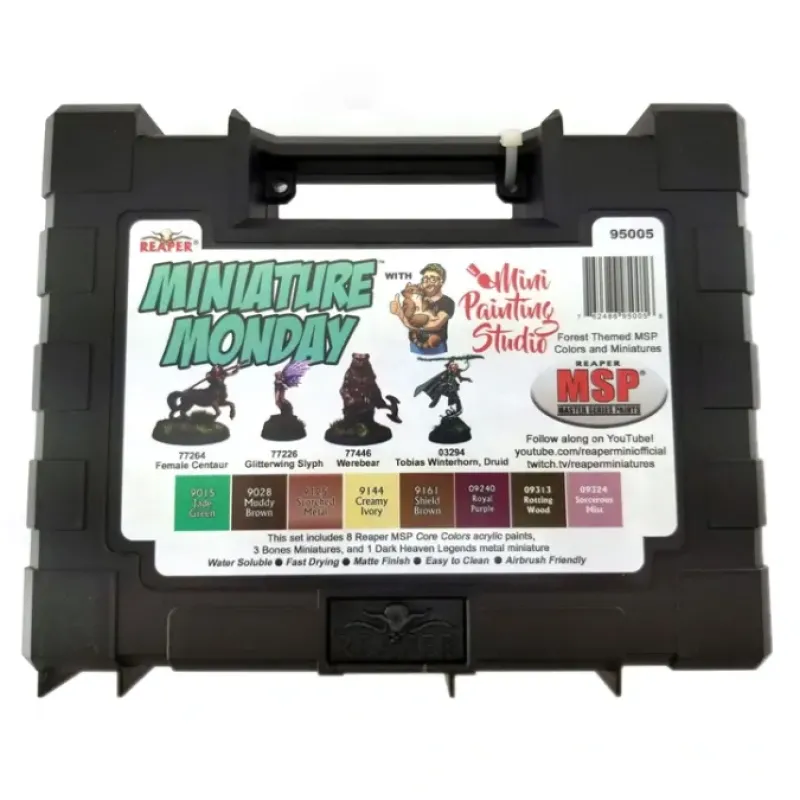 Tabletop Miniatures>Miniature Monday: May 2020 Set - 8 Paints and 4 Miniatures - Your Source for Gaming Essentials