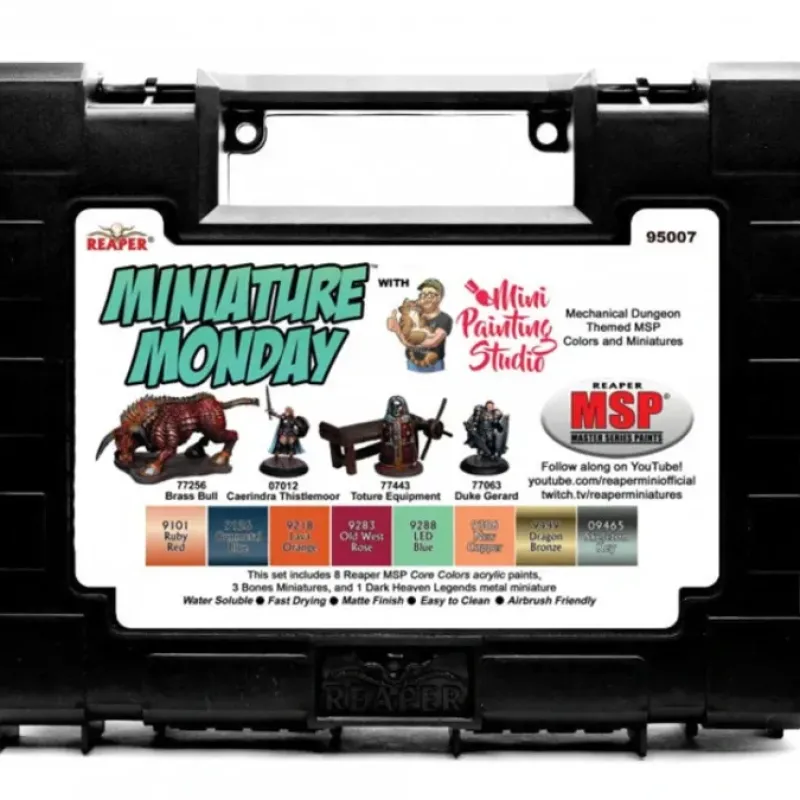 Tabletop Miniatures>Miniature Monday: Mechanical Dungeon Set (July 2020 - 8 Paints and 4 Miniatures) - Your Source for Gaming Essentials