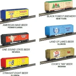 Model Power 98706 HO Beer Car Assortment w/Handle (6) - Your Source for Gaming Essentials* Hot
