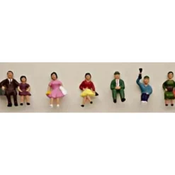 Model Power 5706 HO Seated People Figures (Set of 6) - Your Source for Gaming Essentials* Outlet