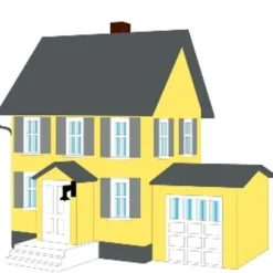 Model Power 2616 N Benson's House Built-Up Buildings Lighted w/ 2 Figures - Your Source for Gaming Essentials* Best