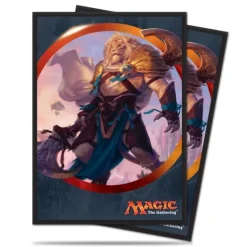 Cards>MTG: Aether Revolt Standard Deck Sleeves - Ajani Unyielding (80) - Your Source for Gaming Essentials