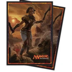 Cards>MTG: Hour of Devastation v3 Samut, the Tested Deck Sleeves (80) - Your Source for Gaming Essentials