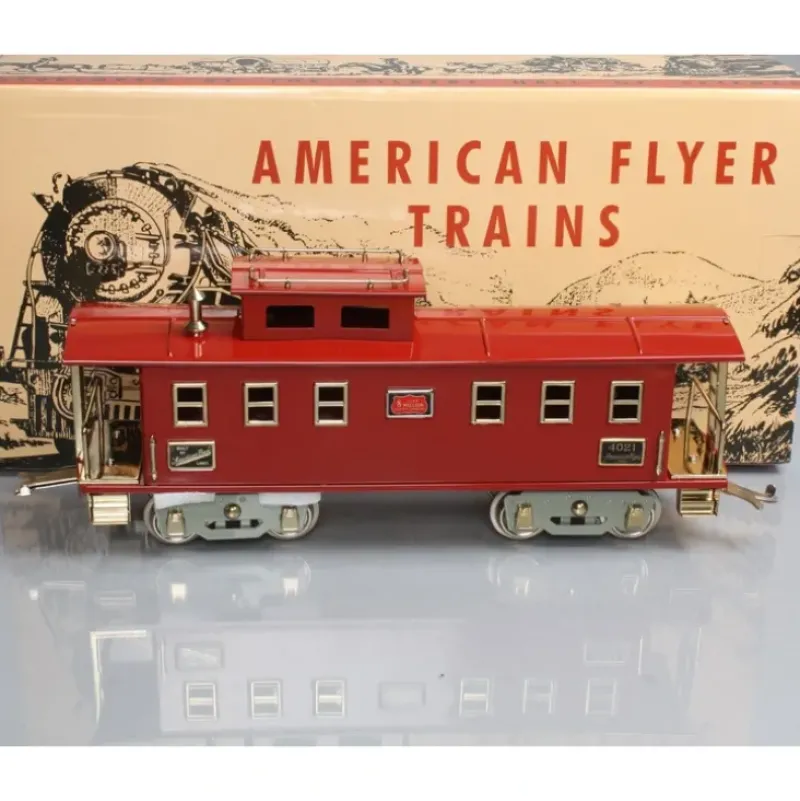 MTH 11-30094 American Flyer Lines Caboose #4021 - Your Source for Gaming Essentials* Best