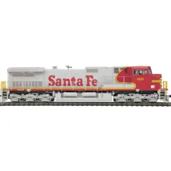 MTH 80-2304-5 HO Santa Fe Dash-9 Diesel w/ P-S 3E+ 3-Rail #629 - Your Source for Gaming Essentials* Clearance