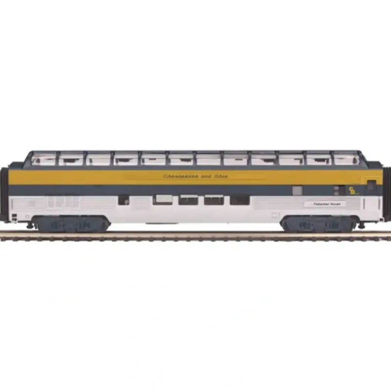 MTH 20-67226 O 70' Ribbed Full Vista Dome, C&O - Your Source for Gaming Essentials* Online