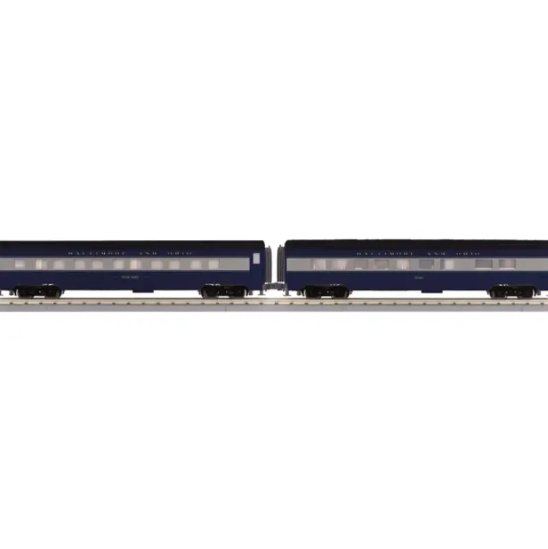 MTH 30-67840 O Baltimore & Ohio 2-Car 60' Streamlined ABS Sleeper/Diner Car - Your Source for Gaming Essentials* Online
