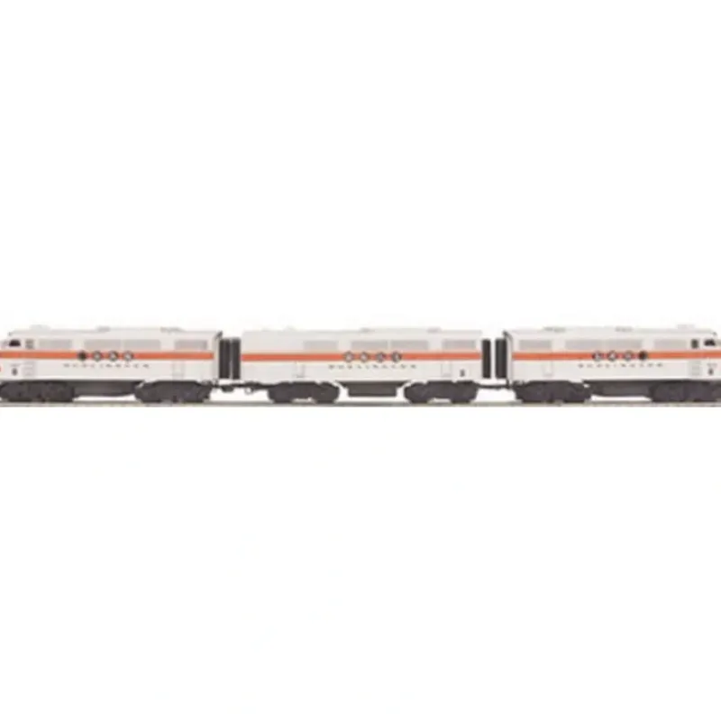 MTH 20-2443-1 O Gauge Burlington FT ABA Diesel Engine Set w/PS2 #110-A/110-D - Your Source for Gaming Essentials* New
