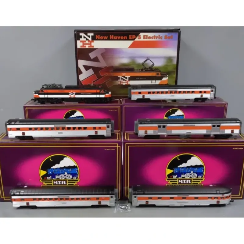 MTH 20-2197-1 O Gauge New Haven EP-5 Electric Passenger Train Set w/PS1 EX/Box - Your Source for Gaming Essentials* Discount