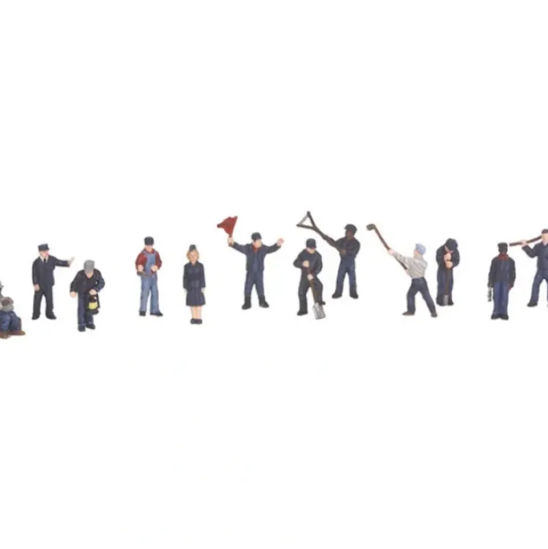MTH 30-11055 O Railroad Employees Figure Set #3 (Set of 12) - Your Source for Gaming Essentials* Outlet