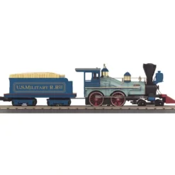 MTH 30-1575-1 O U.S. Military 4-4-0 General Steam Engine with Proto-Sound 3.0 - Your Source for Gaming Essentials* Clearance
