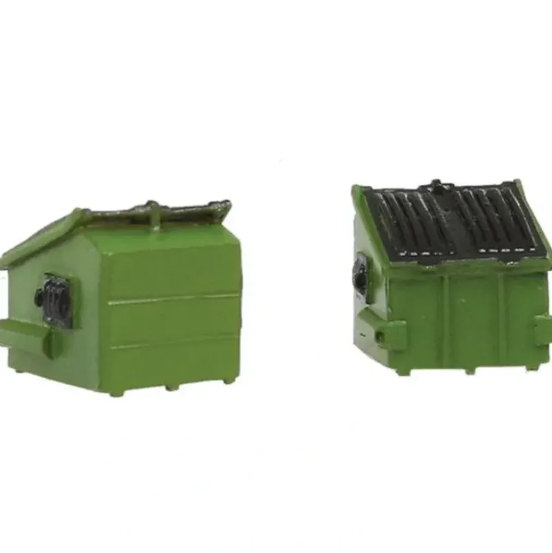 NJ International 6621 N Trash 8 Yard Standard Container W/Fixed Lid (Pack of 2) - Your Source for Gaming Essentials*