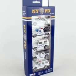Toys>NYPD 5 Piece Vehicle Gift Set - Your Source for Gaming Essentials
