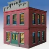 OGR 828 O Ameri-Towne Marty's Auto Parts Building Kit - Your Source for Gaming Essentials* Best
