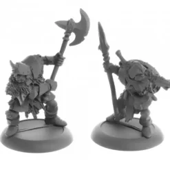 Tabletop Miniatures>Orc Warriors (2) #04072 Dark Heaven Legends Unpainted Metal Figures - Your Source for Gaming Essentials
