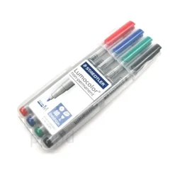 Board Games>4-Pack Mat Marking Pen: Staedtler Lumocolor Non-Permanent Water Soluble Markers - Your Source for Gaming Essentials