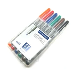 Board Games>6-Pack Mat Marking Pen: Staedtler Lumocolor Non-Permanent Water Soluble Markers - Your Source for Gaming Essentials