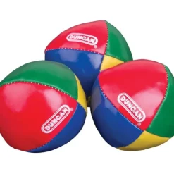 Toys>Pack of 3 Duncan Durable Bright-Color Vinyl Juggling Balls - Your Source for Gaming Essentials