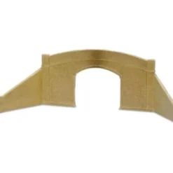 Peco LK-33 HO Road Bridge Sides, Stone Type, Single Track - Your Source for Gaming Essentials* Clearance