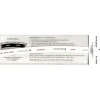 Peco OOT42 HO/OO Tracksetta Track Laying Template 42" 1066.8 mm Radius Curve - Your Source for Gaming Essentials* Sale