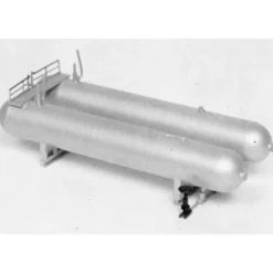 Plastruct 2019 N 2-1/2 x 5 x 1-1/2 Twin LP Gas Tanks Kit - Your Source for Gaming Essentials* Online