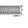 Plastruct 90465 O 13/64" x 28" x 59/64" Picket Fence - Your Source for Gaming Essentials* Discount
