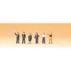 Preiser 88528 Z DB Railroad Personnel Figures (Set of 6) - Your Source for Gaming Essentials* New