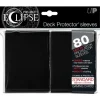 Cards>Pro-Matte Eclipse Standard Deck Protector Sleeves: Black (80ct) - Your Source for Gaming Essentials