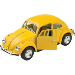 Toys>Pull Back Matte Yellow Volkswagen Toysmith #5016 - Your Source for Gaming Essentials