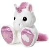 Toys>Rainbow Taddle Toes 10" Aurora Plush Pink and White Unicorn - Your Source for Gaming Essentials