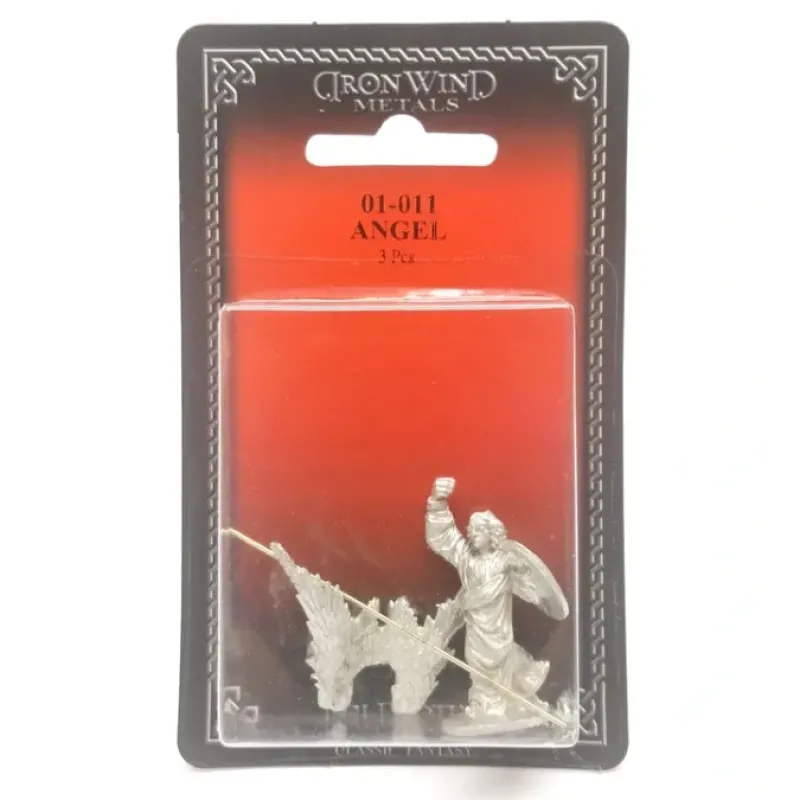 Tabletop Miniatures>Ral Partha Angel #01-011 Unpainted Classic Fantasy RPG D&D Metal Figure - Your Source for Gaming Essentials