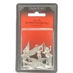 Ral Partha Demon Women (3 Pieces) #01-178 Unpainted Classic Fantasy Metal Figure - Your Source for Gaming Essentials* Sale