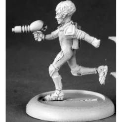 Tabletop Miniatures>Reaper Miniatures Alien Overlord With Pistol #50172 Chronoscope RPG Mini Figure - Your Source for Gaming Essentials