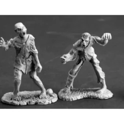 Reaper Miniatures Billy & Earnest, Zombies 2P 03604 Dark Heaven Unpainted Metal - Your Source for Gaming Essentials* Discount