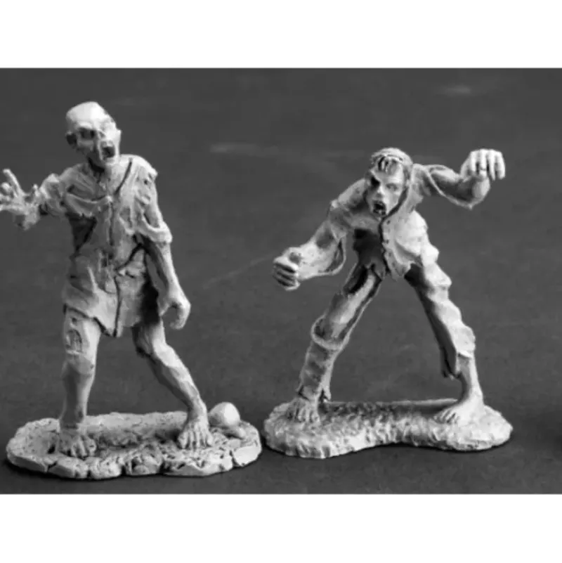Reaper Miniatures Billy & Earnest, Zombies 2P 03604 Dark Heaven Unpainted Metal - Your Source for Gaming Essentials* Discount