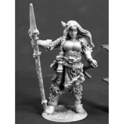 Tabletop Miniatures>Reaper Miniatures Bregan, Valkyrie#03810 Dark Heaven Unpainted Metal Figure - Your Source for Gaming Essentials