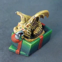 Tabletop Miniatures>Reaper Miniatures Cat Dragon #01620 Unpainted Bones USA Plastic Mini - Your Source for Gaming Essentials